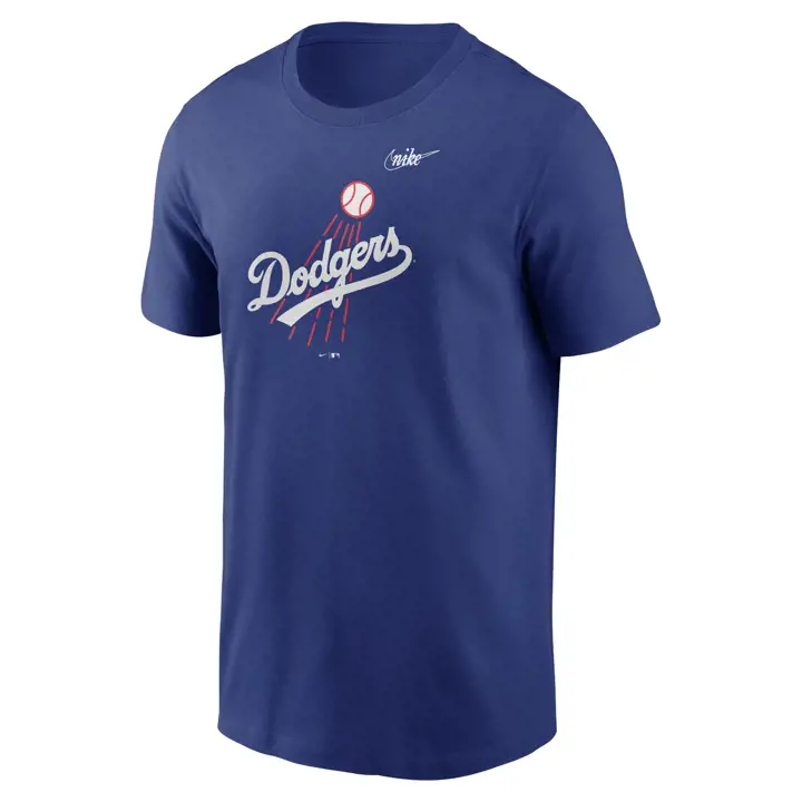 T-shirt à logo Swoosh MLB des Dodgers de Los Angeles rbl