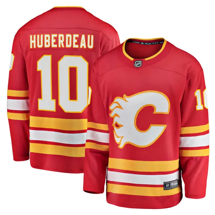 Maillot de joueur NHL Breakaway Jonathan Huberdeau des Flames de Calgary