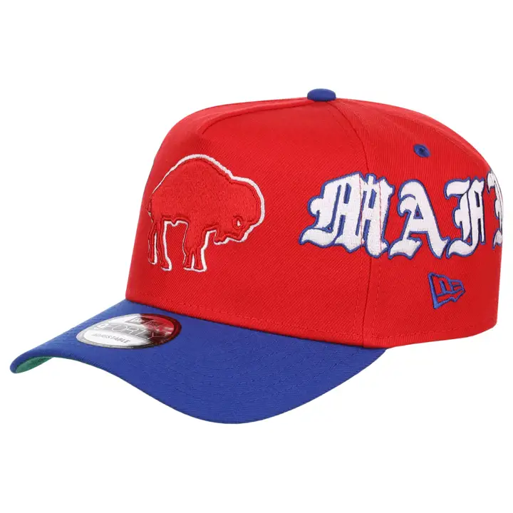 BUFFALO BILLS LIDS x DAMAR HAMLIN CASQUETTE A-FRAME 9FORTY ROUGE/BLEU/GR