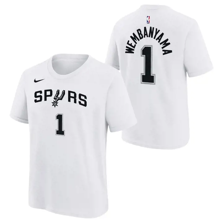 San Antonio Spurs NBA Association Jeunesse N&N T-Shirt BLA