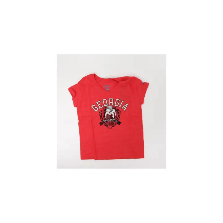 T-shirt triblend Georgia Bulldogs NCAA pour femme - Rouge
