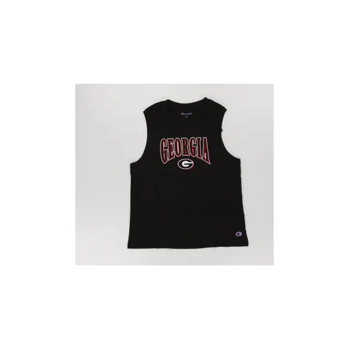 Débardeur Georgia Bulldogs NCAA Core Muscle pour femme - Noir