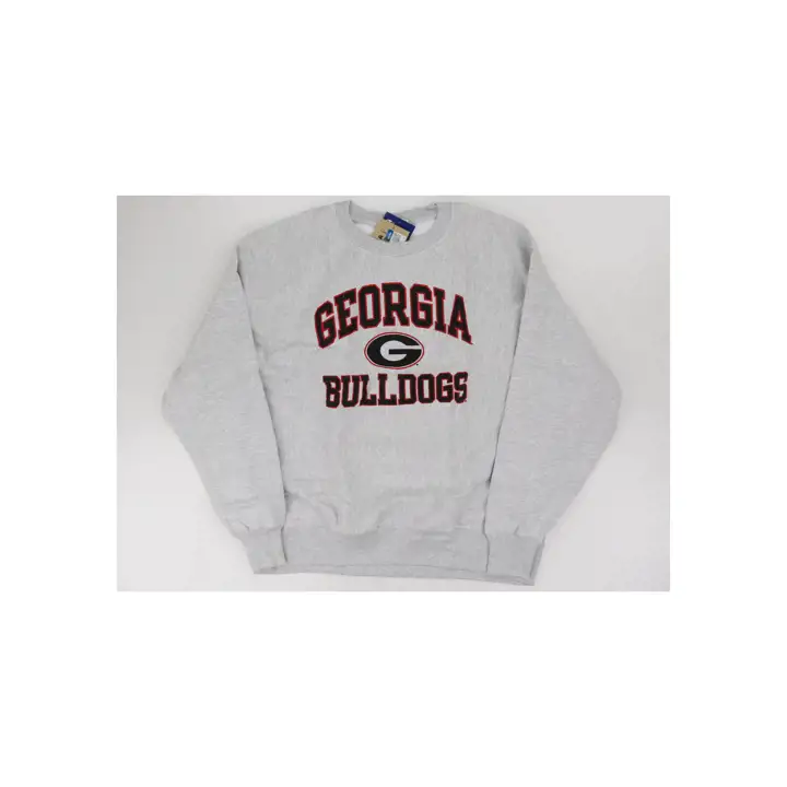 Georgia Bulldogs NCAA Reverse Weave Crew LGRY