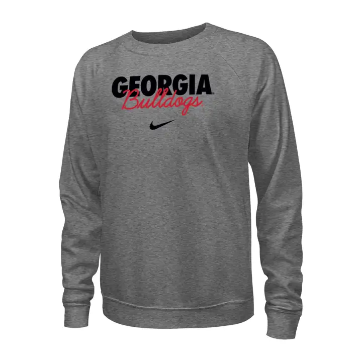 Molleton universitaire NCAA pour femme Georgia Bulldogs GRIS