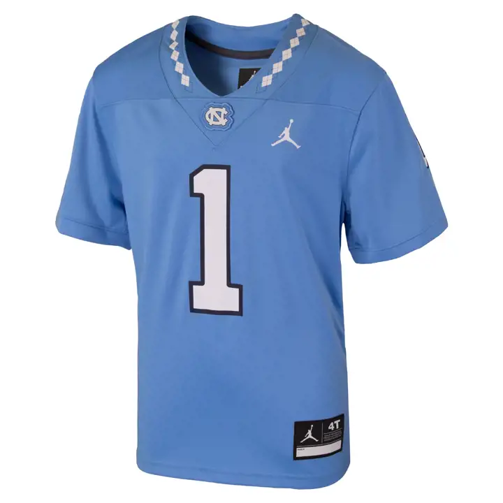 Maillot de match North Carolina Tar Heels NCAA pour enfants LBL