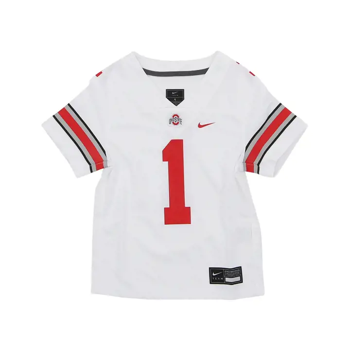 Maillot de match Ohio State Buckeyes NCAA pour enfants FB BLC