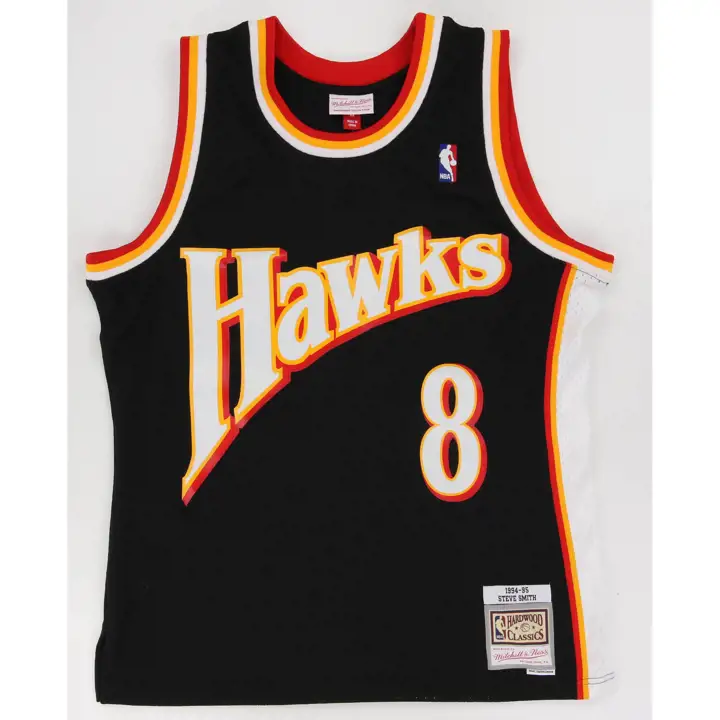 Maillots Swingman M&N Atlanta Hawks BLK