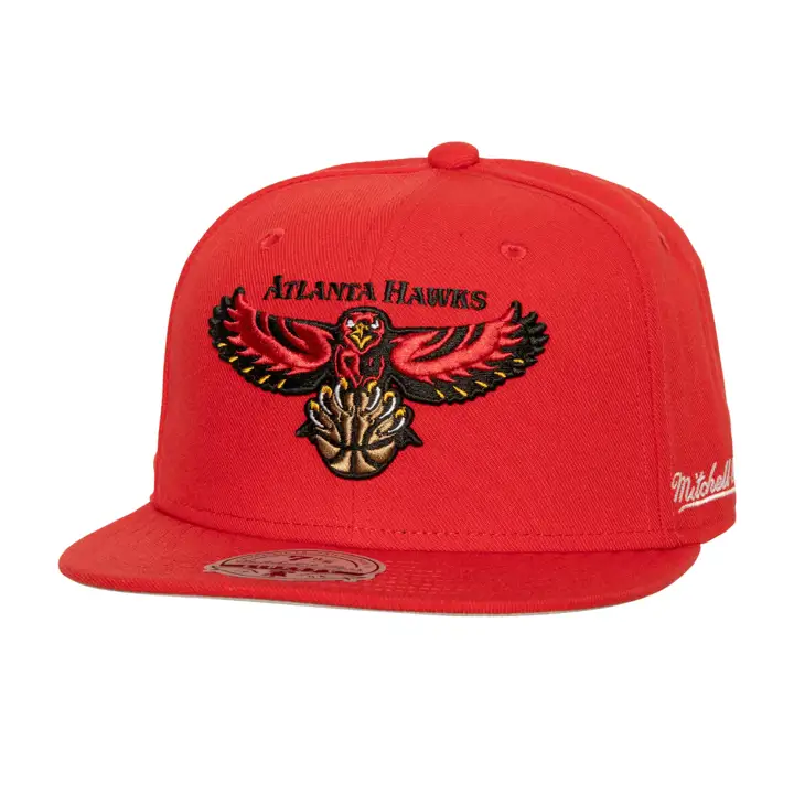 Atlanta Hawks NBA MN HWC Ajustée Basique ROUGE/ROUGE/GRI