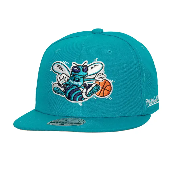 Charlotte Hornets NBA MN HWC Ajustée Basique TEAL/TEAL/GRY