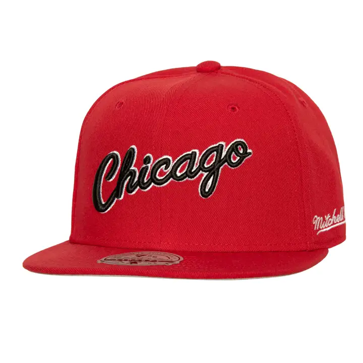 Chicago Bulls NBA MN HWC Basic Fitted ROUGE/ROUGE/GRIS