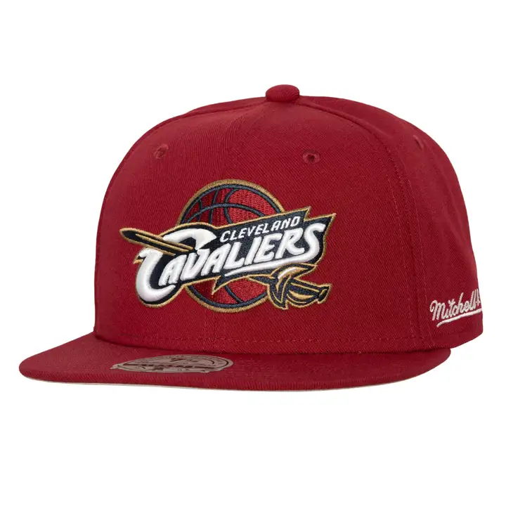 Cleveland Cavaliers NBA MN HWC Basic Fitted ROUGEFONCÉ/ROUGEFONCÉ/GRIS