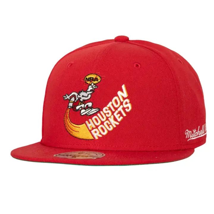 Houston Rockets NBA MN HWC Ajustée Basique ROUGE/ROUGE/GRI