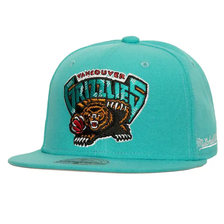 Vancouver Grizzlies NBA MN HWC Basic Fitted TURQUOISE/TURQUOISE/GRIS