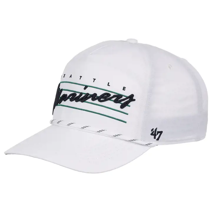 CASQUETTE RÉGLABLE MLB DOWNBURST 47 HITCH BLANCHE SEATTLE MARINERS