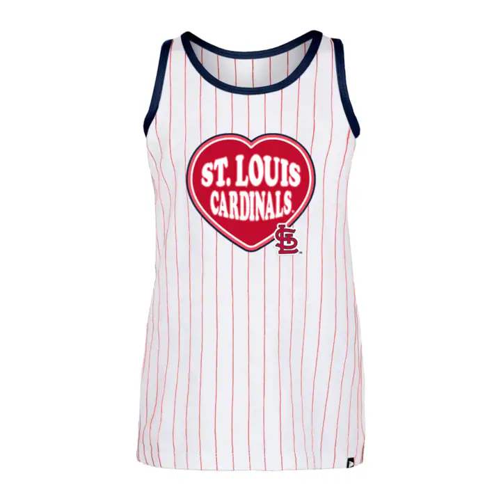 Débardeur Rayé Fille MLB St. Louis Cardinals BLANC