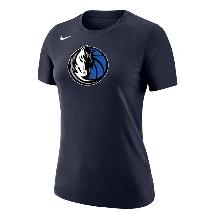 T-shirt NBA femme Dallas Mavericks Logo principal MC 23 Bleu