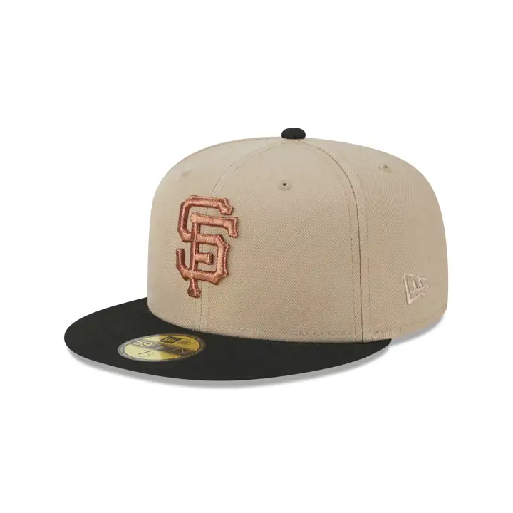 SAN FRANCISCO GIANTS MLB RUSTBELT 1.5 59FIFTY ASG 2007 CAMEL