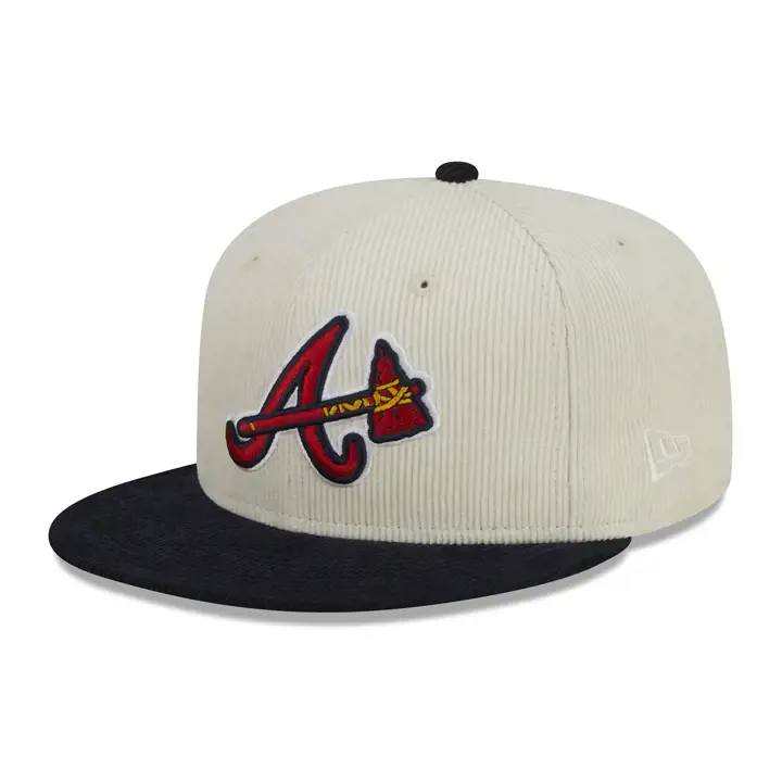 ATLANTA BRAVES MLB Crème Cordon 59FIFTY ASG 2000 GRIS FONCÉ/MARINE/GR