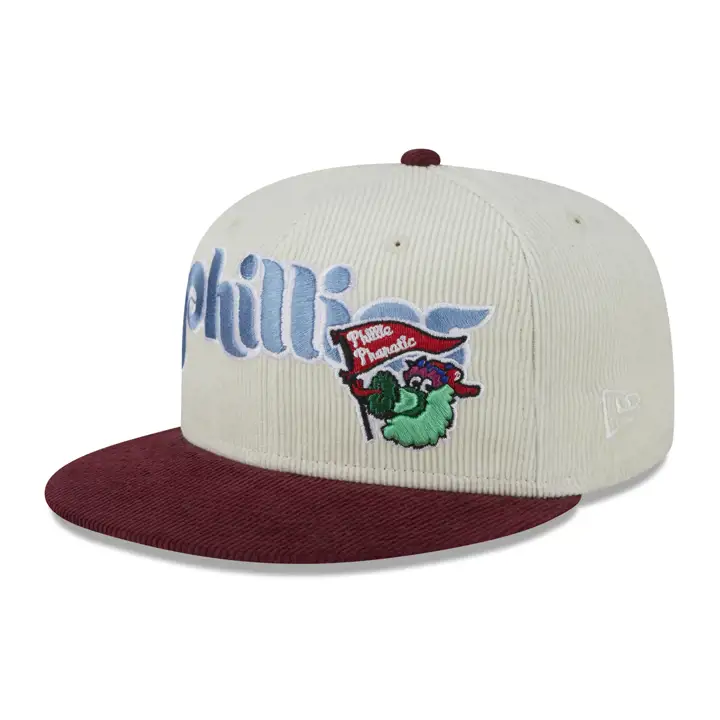PHILADELPHIA PHILLIES MLB Crème Cordon 59FIFTY WS 1980 GRISFONCÉ/M