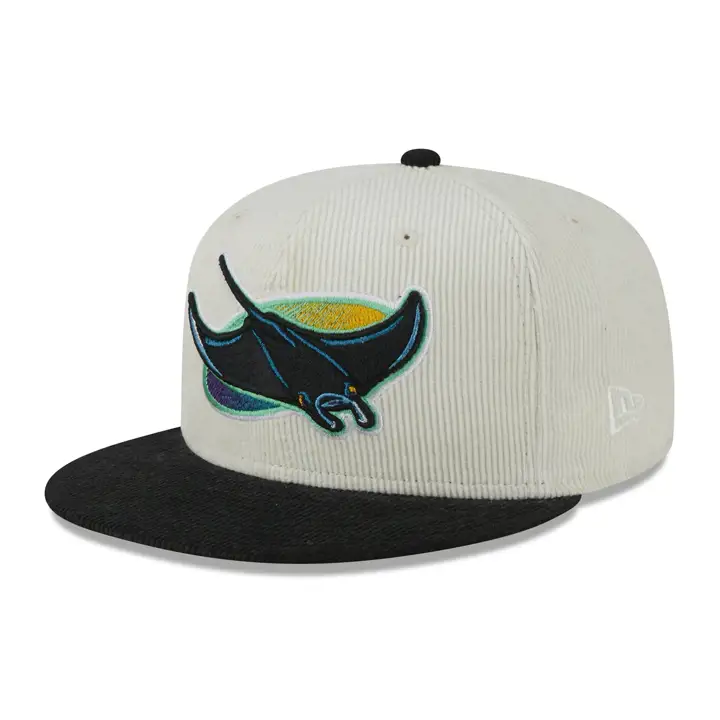 CASQUETTE TAMPA BAY RAYS MLB Cream Cord 59FIFTY TROPICANA DKGRY/BLK/GR