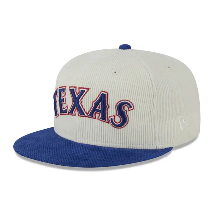 CASQUETTE 59FIFTY MLB Texas Rangers Crème Cordon ASG 1995 DKGRY/RBL/GRY