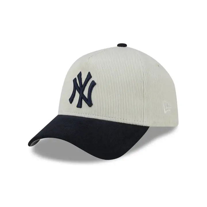 NEW YORK YANKEES MLB Crème Corde AF 9FORTY WS 1999 GRIS FONCÉ/BLEU MARINE