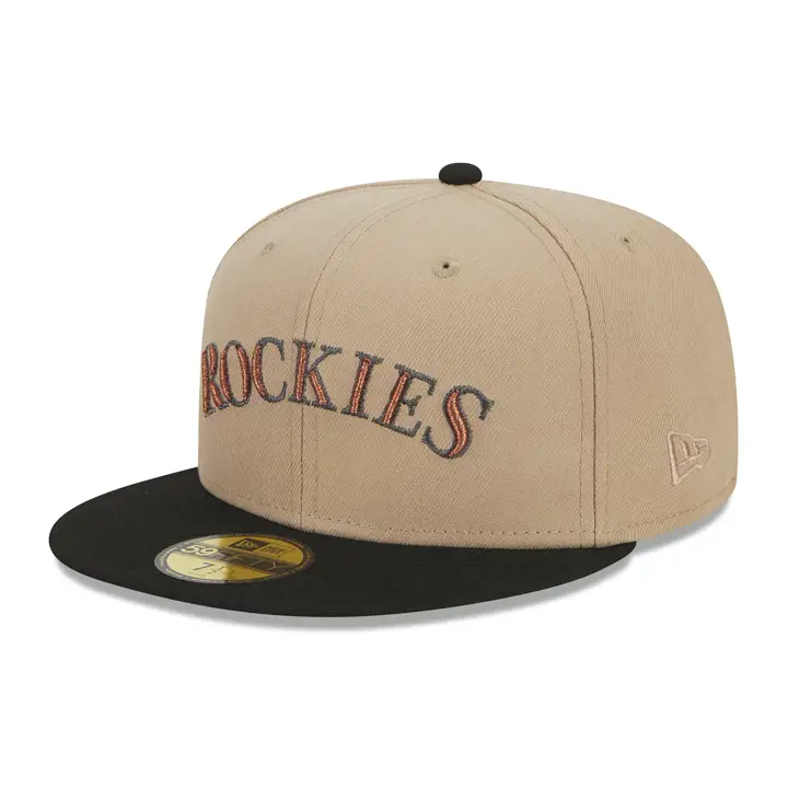 COLORADO ROCKIES MLB RUSTBELT 1.5 SCRIPT 59FIFTY 30TH ANN CA