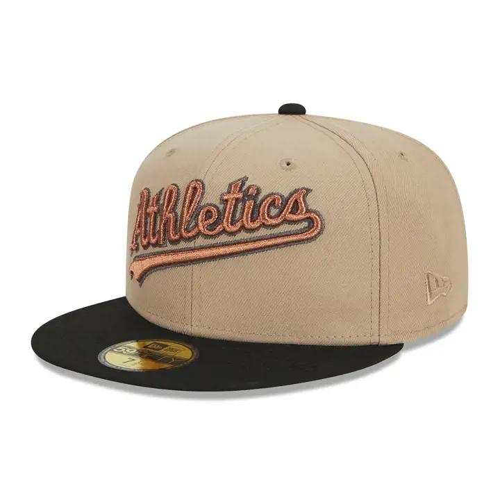 OAKLAND ATHLETICS MLB RUSTBELT 1.5 SCRIPT 59FIFTY WS 1989 CA