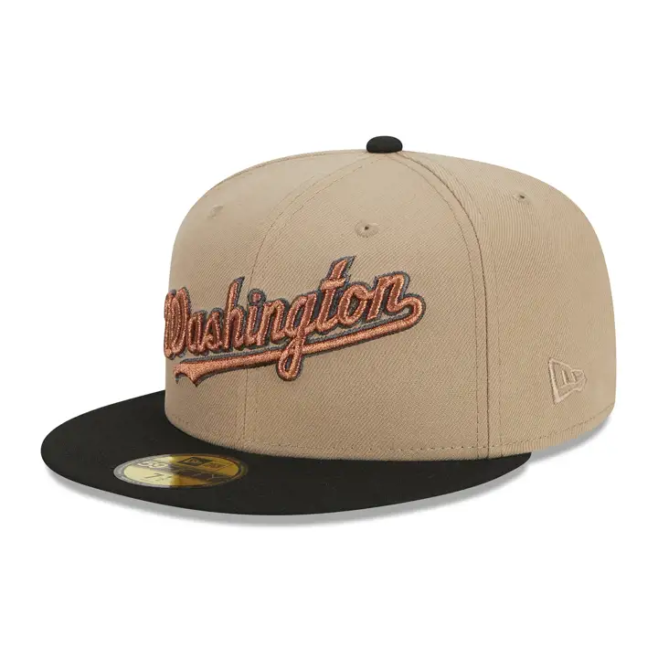 NATIONALS MLB RUSTBELT 1.5 SCRIPT 59FIFTY SAISON INAUGURALE C