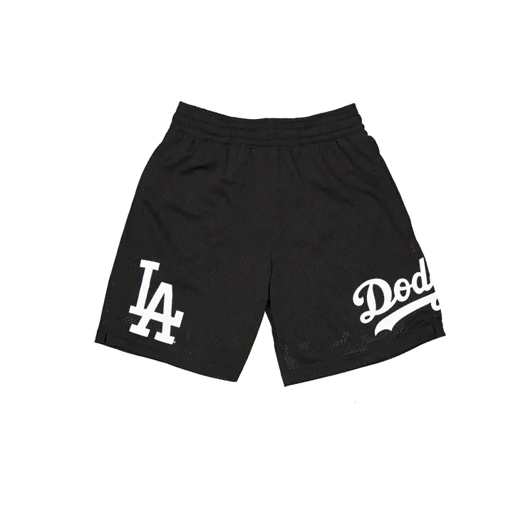 Los Angeles Dodgers MLB NE Mesh Shorts noir/blanc