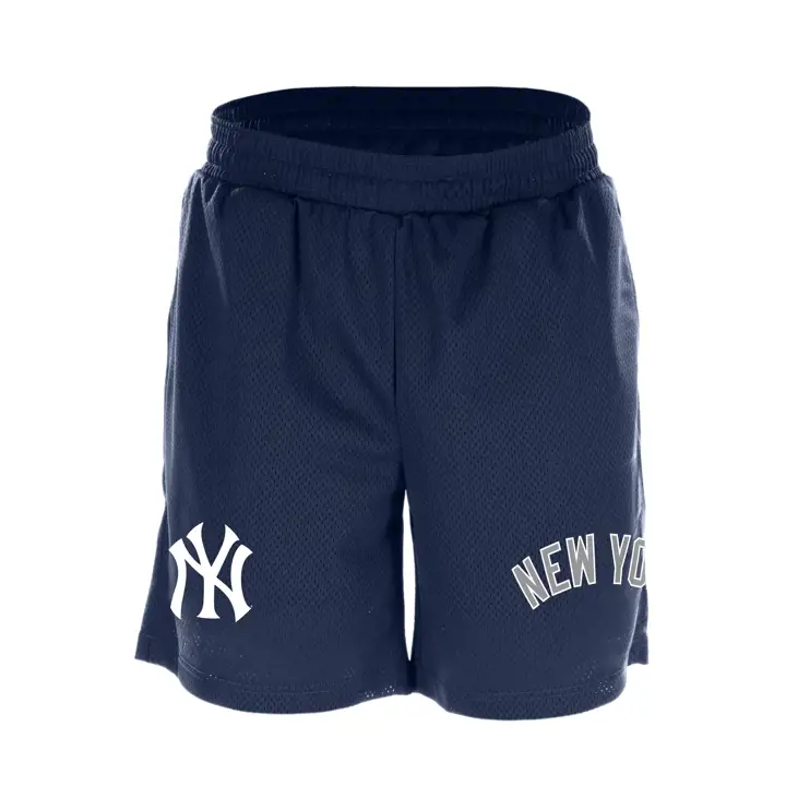 Short en maille MLB New York Yankees bleu marine