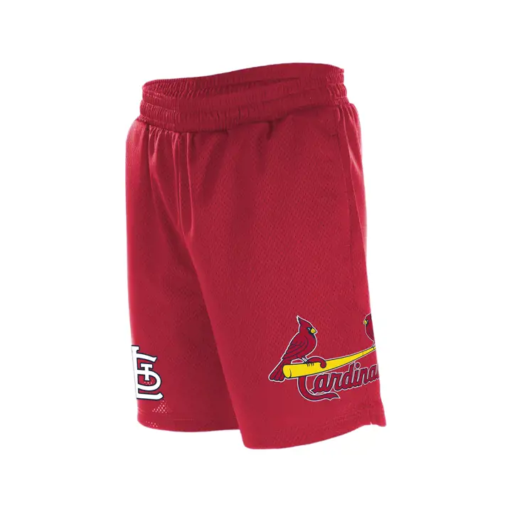 Shorts en maille MLB des Cardinals de St. Louis NE rouges