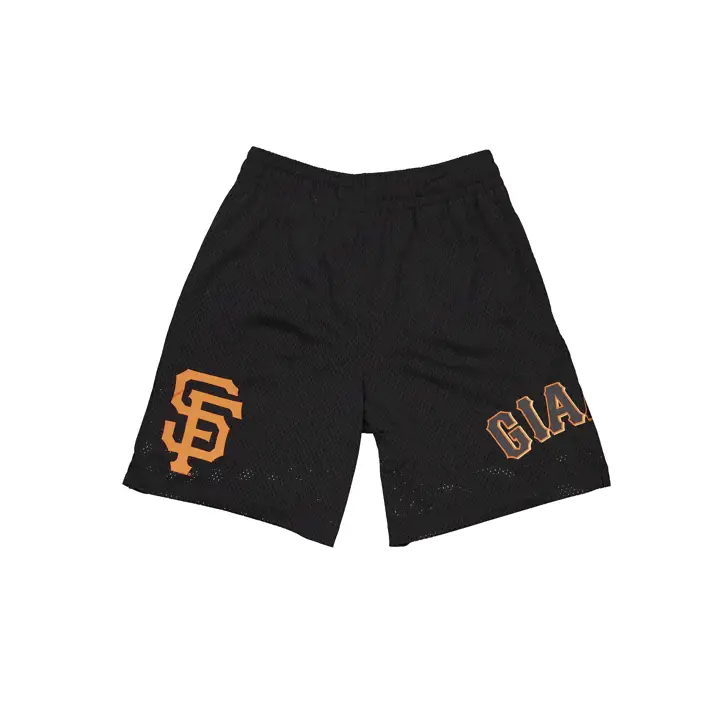 Shorts en mesh MLB des San Francisco Giants NE noir