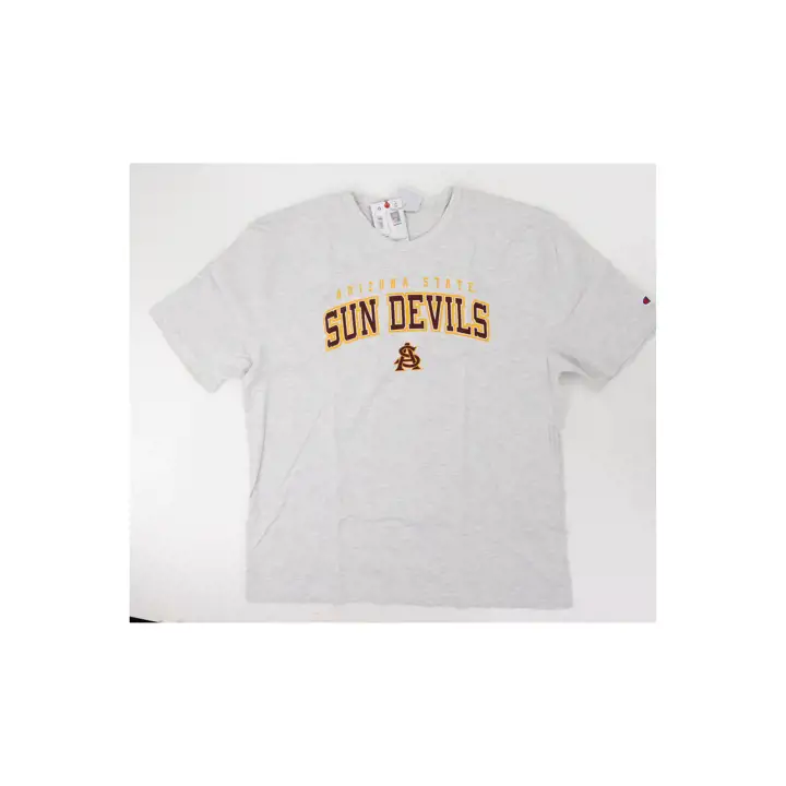 T-shirt à manches courtes lavé vintage NCAA Sun Devils d'Arizona State GRY