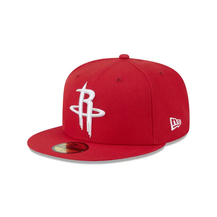 Casquette 59FIFTY NBA Houston Rockets Houston Patch 1 rouge/ rouge/ gris