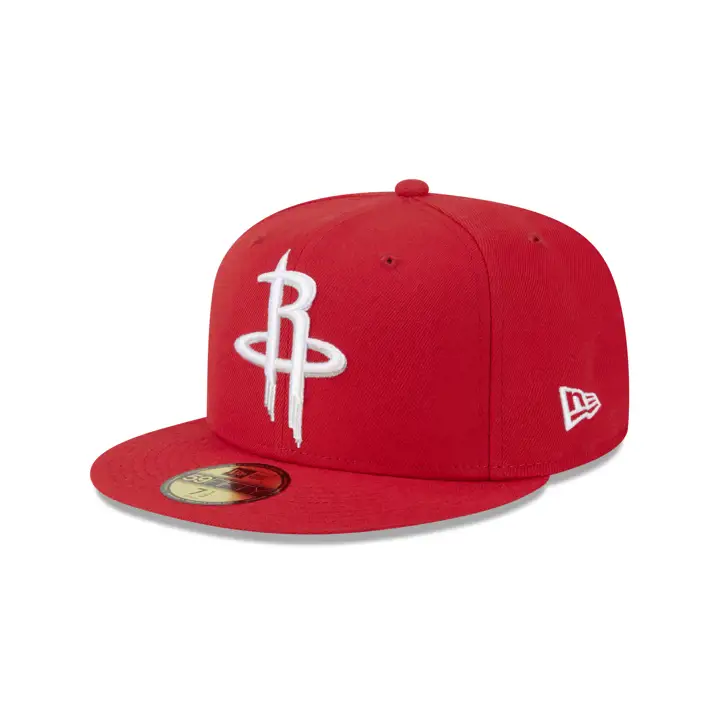 Casquette 59FIFTY rouge/rouge/gris Houston Rockets NBA Houston Patch 6