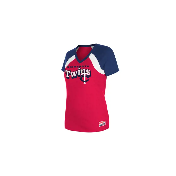 Minnesota Twins MLB T-shirt Raglan Manches Courtes Femme 24 BLC