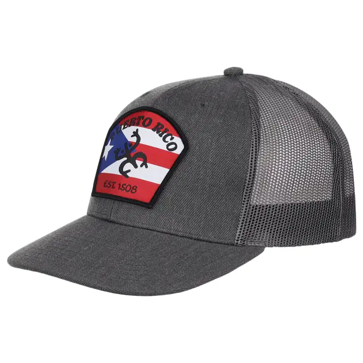 Porto Rico PR Écusson logo anthracite