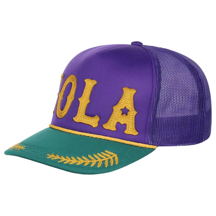 CASQUETTE DE CAPITAINE LOUISIANA NOLA pur/ vert