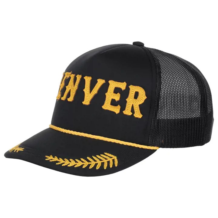 CASQUETTE COLORADO CAPTAIN DENVER noir/ gris