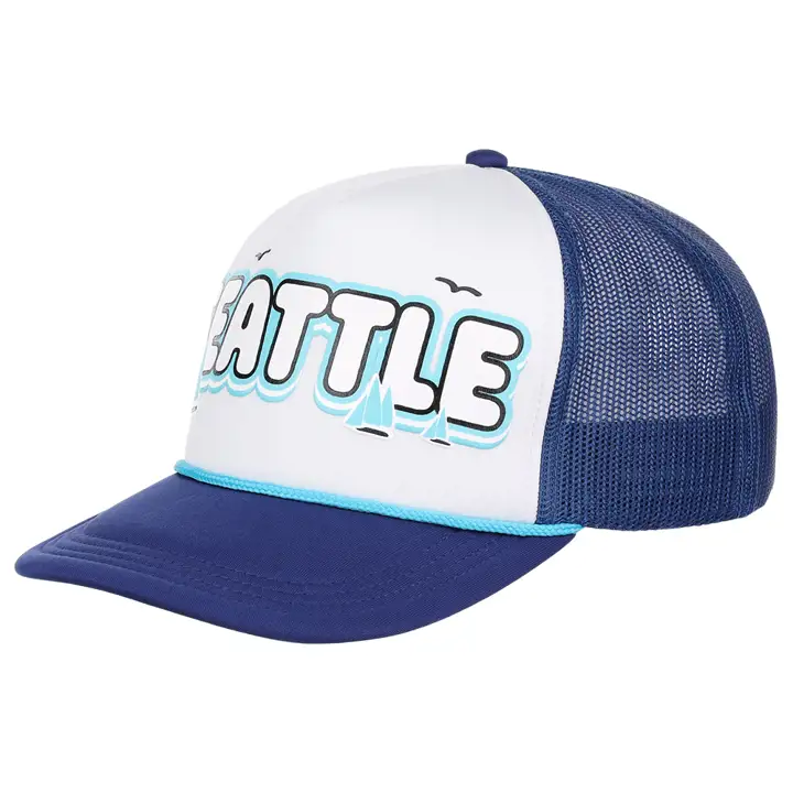 WASHINGTON LOCAL FOAM TRUCKER Seattle marine/ sarcelle