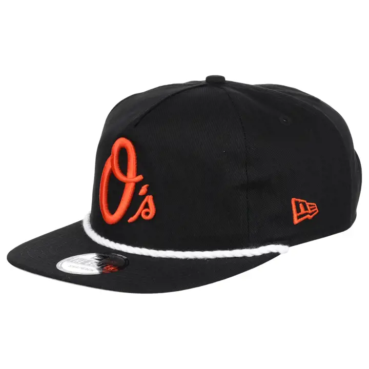 Baltimore Orioles MLB NEW ERA TC ROPE GOLFER NOIR