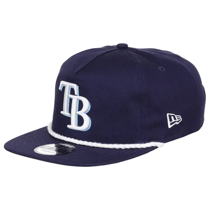 Tampa Bay Rays MLB NEW ERA TC ROPE GOLFER NAVY