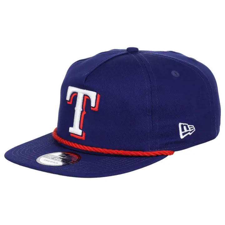 Casquette de golf MLB NEW ERA TC ROPE GOLFER RBL des Texas Rangers