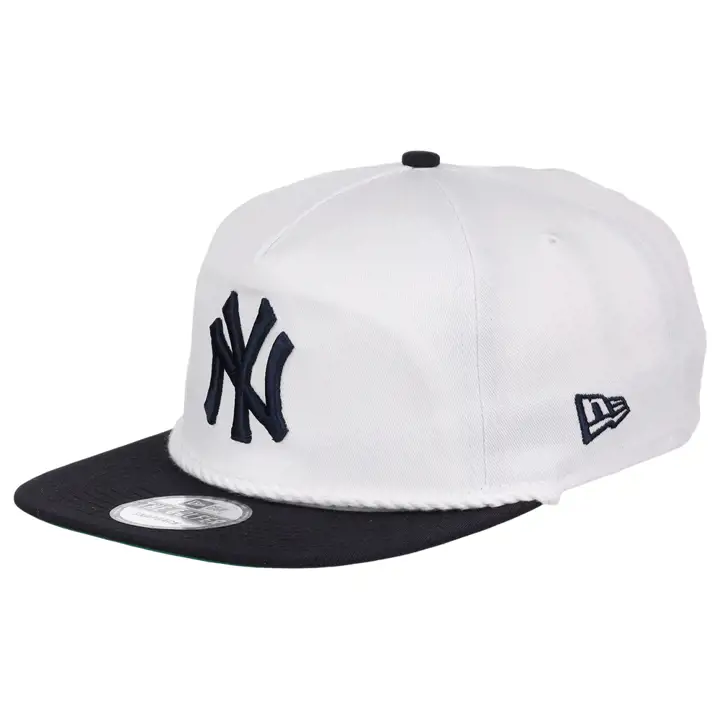 New York Yankees MLB NEW ERA 2-TONE ROPE GOLFER BLANC/BLEU MARINE