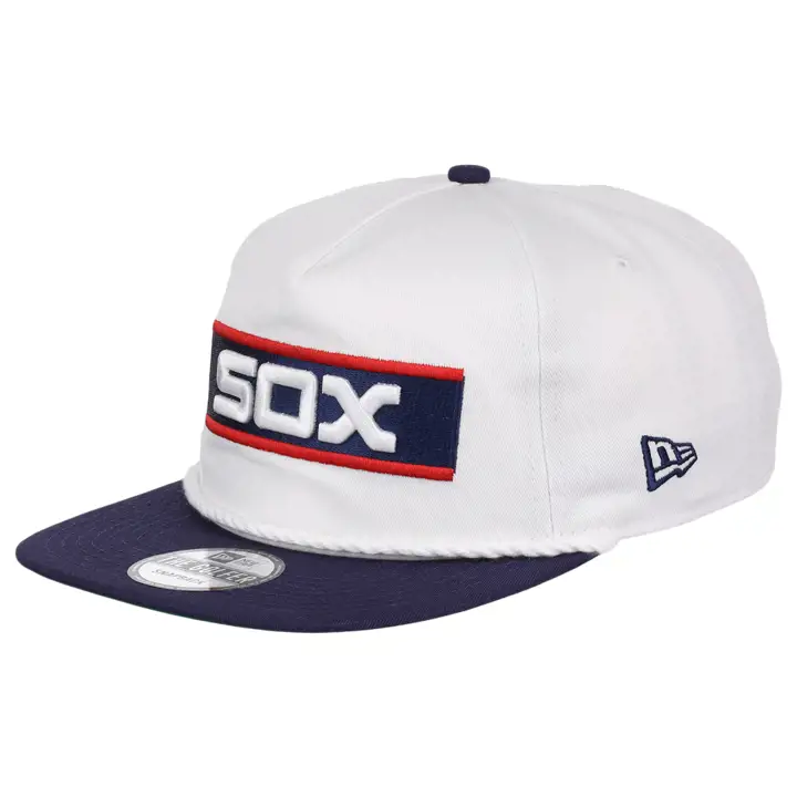 Chicago White Sox MLB NEW ERA 2-TONE ROPE GOLFER BLANC/BLEU MARINE