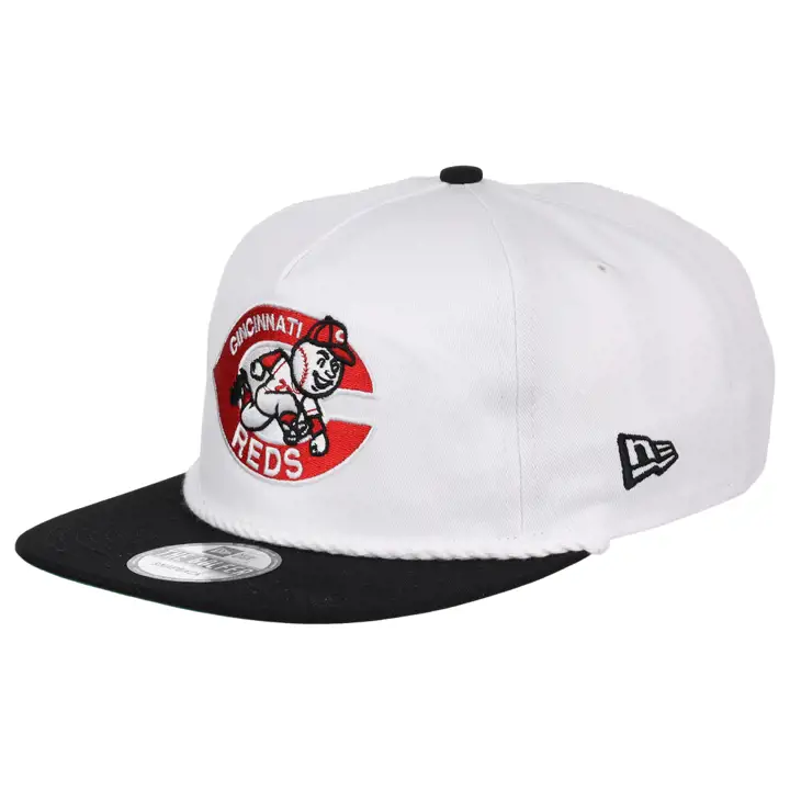 Cincinnati Reds MLB NEW ERA 2-TONE ROPE GOLFER BLC/NOIR