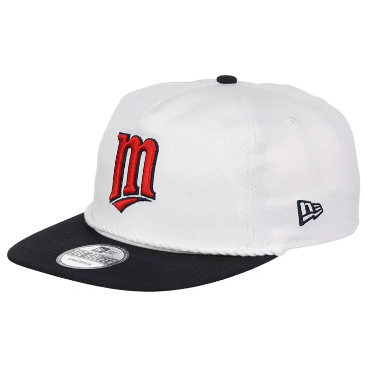 Minnesota Twins MLB NEW ERA 2-TONE ROPE GOLFER BLANC/BLEU MARINE