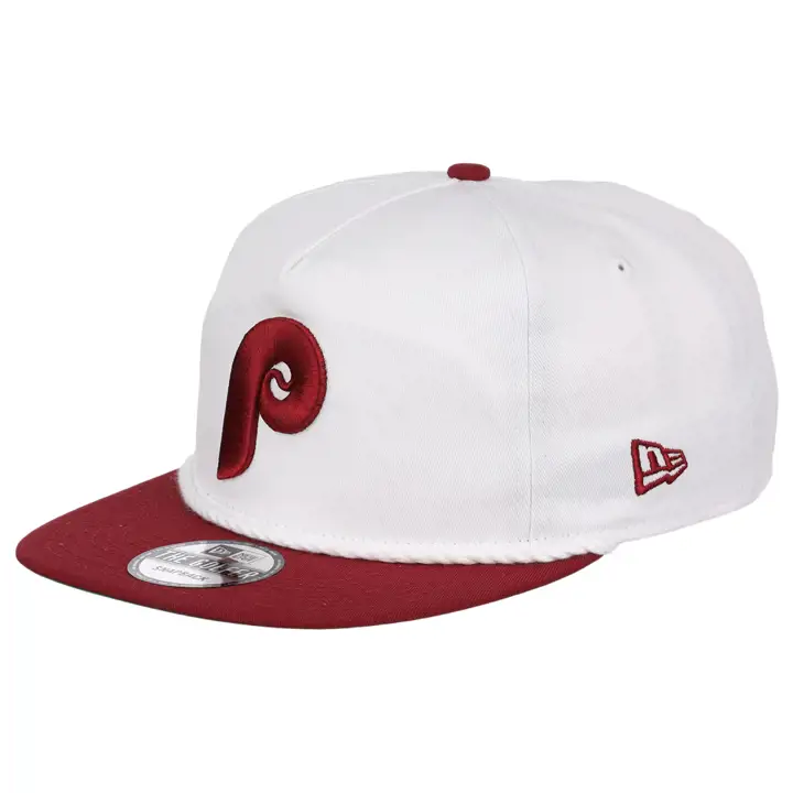 Philadelphia Phillies MLB NEW ERA 2-TONE ROPE GOLFER BLA/CRÉ