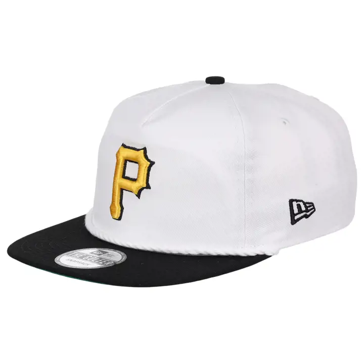 Pittsburgh Pirates MLB NEW ERA 2-TONE ROPE GOLFER BLANC/NOIR